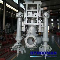 Pompe à sable submersible hydraulique Hydroman avec groupe hydraulique diesel