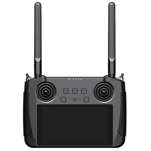 SIYI MK15 Smart Agriculture Drone Remote Controller 5.5-Inch HD Screen 15-30km 1080P Low-Latency Battery-Powered Transmitter