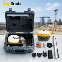 Penerima GNSS RTK Toptech TK800 Base dan Rover Radio Lora 5W 25km IP68 GPS GLONASS BDS Galileo Peralatan Survei Tanah ESurvey
