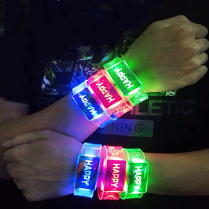Longstargift gelang bercahaya LED CE ROHS disetujui untuk kelab malam konser pesta pernikahan promosi gelang jumlah besar - Product Image 3