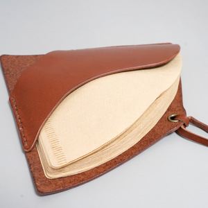 <b>Coffee</b> <b>filter</b> paper holder, leather, modern minimalist style, <b>coffee</b> <b>filter</b> paper holder, <b>coffee</b> accessory gift. - Product Image 3