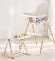 Kursi Makan Bayi Multifungsi Chaise Haute Bb, Kursi Bayi Convertible Portabel untuk Memberi Makan, Promo Hot Sale