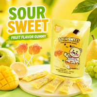 Permen Jelly Lunak Aneka Rasa Buah Asam Manis Kenyal Grosir OEM ODM