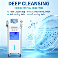 Appareil professionnel de soin du visage à l'oxygène 14 en 1, oxygène de haute pureté, nettoyage en profondeur, hydratation, éclaircissement, machine pour salon