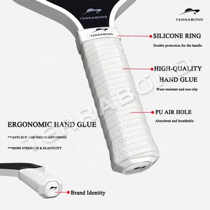 ไม้พายพิคเคิลบอล Terrabond T700 คาร์บอนไฟเบอร์ Gen 4 แกนกลางแบบ Hot Press ขึ้นรูปชิ้นเดียว ขนาด 16 มม. 40 รู พับได้ ขายตรงจากโรงงาน - Product Image 4