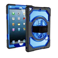 Voor Kids Voor Ipad Mini 1 2 3 Anti-Slip Drie Lagen Shockproof Tablet Case Hybrid Kickstand Tablet Case geaccepteerd Kindvriendelijke 21