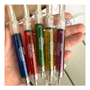 Stylos à injection liquide amusants personnalisés MEGA, stylos promotionnels originaux pour enfants, hôpital, meilleur cadeau, logo en plastique - Product Image 1