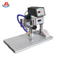 Machine à souder semi-automatique à pédale pour le soudage de câbles de circuits imprimés avec contrôle de température