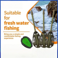 Système de cages à appâts pré-assemblées et distributeur d'appâts de style européen pour la pêche à la carpe