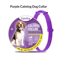 Collier apaisant tactique en silicone pour chien et chat, taille personnalisée, application d'entraînement pour animaux de compagnie, vente chaude