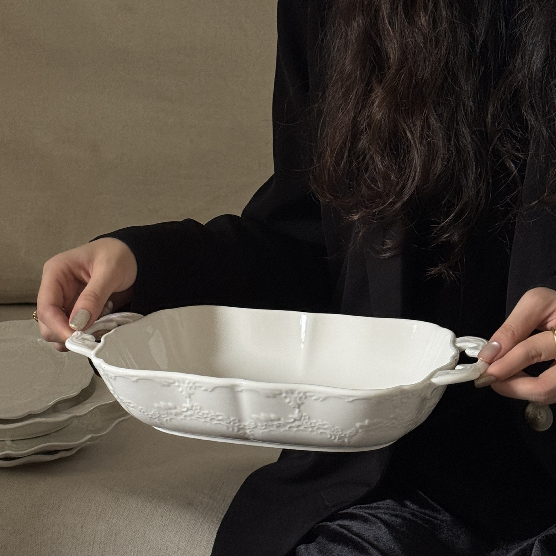 Moonlight Lace baking tray 30*18.5*6
