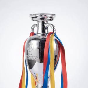 2025 Espagne Championnat d'Europe 1:1 Échelle Modèle Football Fan Décoration & Arrangement Souvenirs Henri Delaunay Trophée - Product Image 3