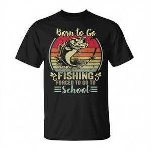 Camiseta para Niños y Jóvenes con Diseño de Pesca de Lubina, Producto Promocional - Product Image 2