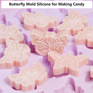 72 Cavities Mini Butterflies Mold Decorative <strong>Baking</strong> Tool <strong>Set</strong> for Cake Making Butterfly Cake Decorative Tool - Product Image 4