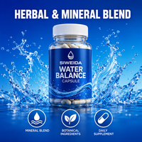 OEM Private Label Gélules Équilibre d Eau Pissenlit Thé Vert Cranberry Diurétique Naturel Rétention d Eau 60 Gélules