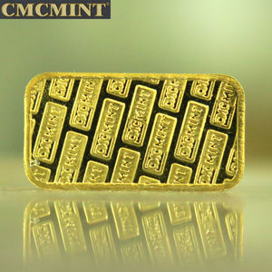 Personalisierte Metall-Souvenirmünzen 1 Gramm Silber Gold Schifffahrt CMCMINT - Product Image 3