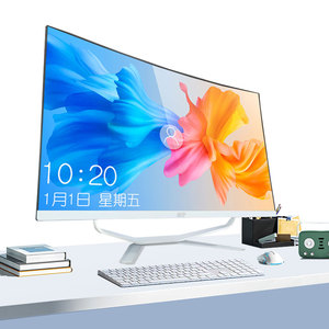 <span class=keywords><strong>PC</strong></span> Todo en Uno OEM de 27 Pulgadas con Pantalla Curva, <span class=keywords><strong>PC</strong></span> Todo en Uno con Core <span class=keywords><strong>i5</strong></span> <span class=keywords><strong>8400</strong></span>, DDR4 de 16 GB, SSD de 512 GB, Computadora i3 <span class=keywords><strong>i5</strong></span> Monobloque, <span class=keywords><strong>PC</strong></span> de Escritorio para Juegos - Product Image 1