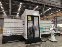 Centro de Trabajo CNC Vertical de 5 Ejes para Perforación y Fresado de Vidrio, en Oferta, para Puertas, con Motor y Caja de Cambios, Grabado de Alta Precisión