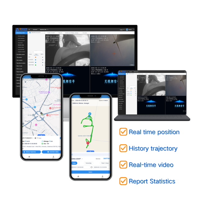 White Label Fleet Management Platform GPS Vehicle Tracking Software with ERP Integration