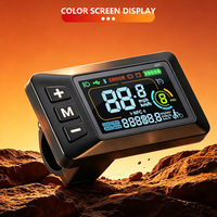 Écran LCD pour vélo électrique G51, compteur de vitesse, panneau de commande, 3 boutons, NFC, odomètre, indicateur de batterie pour pièces de vélo électrique
