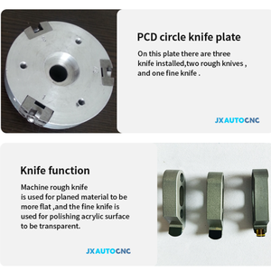 JX Desktop kleine Mini Plexi Polieren Acryl Gesichts kanten polierer Mini-Maschine - Product Image 6