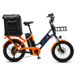 Vélo cargo électrique à deux roues TXED, robuste, alimenté par une batterie au lithium 48V, grand espace de rangement, vélo de livraison professionnel - Product Image 2