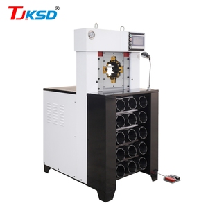 Machine à sertir les flexibles CNC à écran tactile, ultra-mince, de 1/8 à 3 pouces, 1200T, pour flexibles hydrauliques tressés en spirale à <span class=keywords><strong>6</strong></span> fils - Product Image 2