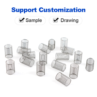 Custom 1mm Spiral Coil Small Stainless Steel Compression Spring Custom Color ODM/OEM Service for Computer Keyboard Accessories