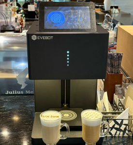 Automatic latte art printer Touchscreen coffee printer Edible ink printer cafe EVEBOT coffee machine - Product Image 2