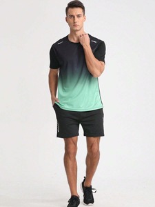 Camisetas y pantalones cortos de secado rápido, conjuntos deportivos de dos piezas, fábrica de origen, personalización disponible. F10 - Product Image 6