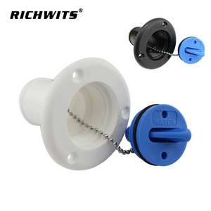 ฝาปิดถังน้ำ RICHWITS ขนาด 38 มม. สีขาว ทำจากพลาสติก ABS ช่องเติมน้ำและระบายอากาศ สำหรับใช้กับเรือ - Product Image 4
