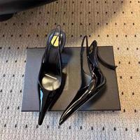 Collection 2025 Vente en Gros d'Usine Chaussures Habillées à Lacets de Haute Qualité pour Femme, Style Français avec Talon Carré Avant, Tige en Cuir Véritable 8cm