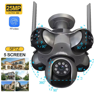 Cámara ShooCam WIFl 5 con 5 Lentes PTZ, <span class=keywords><strong>Sensor</strong></span> CMOS 8K, Detección <span class=keywords><strong>de</strong></span> <span class=keywords><strong>Movimiento</strong></span>, Alarma Sonora, Cámara Wifi - Product Image 1
