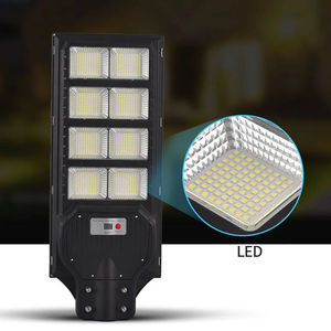 Lámpara Solar de Calle con 1200 LED, Resistente al Agua, con Sensor de Movimiento, Luces de Seguridad para Jardín, Estacionamiento, Camping, Alimentada por Energía Solar - Product Image 4