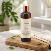 Emballage personnalisé pour après-shampoing et shampoing, flacon cosmétique rond en plastique de 150 ml, 250 ml, 300 ml avec bouchon pompe