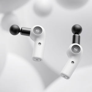 Beoka professionale portatile portatile per massaggio con pistola per il corpo a impulso Fascia muscolare massaggiatore silenzioso a 4 teste per massaggio elettrico all'ingrosso - Product Image 6