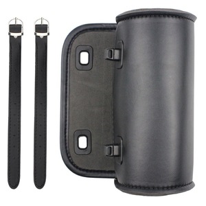 Sacoches de moto en cuir PU imperméables fourche avant sac à outils bagages pour Harley Chopper Bobber Cruiser <span class=keywords><strong>Sportster</strong></span> XL 883 <span class=keywords><strong>1200</strong></span> - Product Image 6