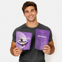 Sacs alimentaires personnalisés imprimés, écologiques et biodégradables avec fermeture éclair réutilisable pour l'emballage de sushis et de lait en sachet souple.