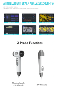 Dermatoscope Capilar Scalp Hair Detector AI Smart <strong>Digital</strong> <strong>Microscope</strong> 200x Magnification for Beauty Salons - Product Image 3
