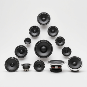 12-дюймовый сабвуфер 2400 Вт с двойной катушкой, автомобильный басовый динамик большой мощности, активный сабвуфер для соревнований - Product Image 4