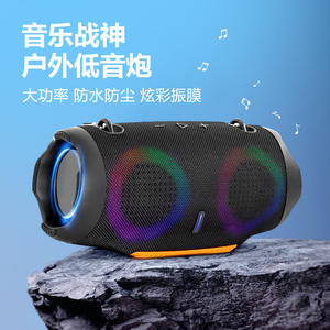 XTRMM4 MINI RGB ลำโพงลำโพงบลูทูธกันน้ำลำโพงมินิแบบพกพากลางแจ้งสำหรับงานปาร์ตี้ซับวูฟเฟอร์แบบพกพาพร้อมแบตเตอรี่ - Product Image 4