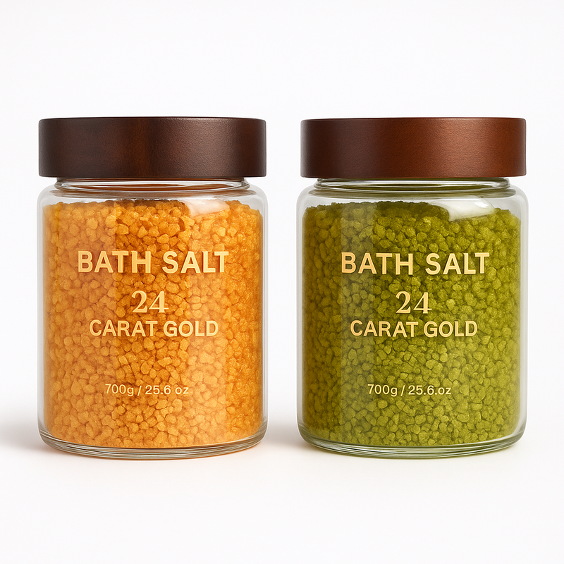 24K Gold Mineral Bath Salt 700g