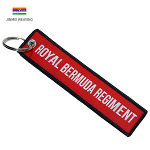 Tùy chỉnh hàng không thêu thí điểm Keychain máy bay thí điểm chính tag tùy chỉnh thêu Keychain - Product Image 2
