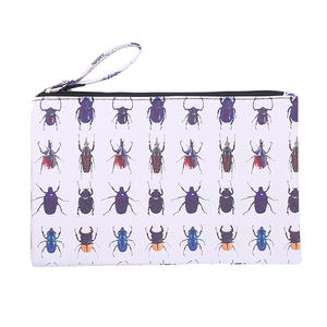 Sac de voyage personnalisé en PU/PVC imprimé en couleur avec logo pour stylos, crayons, articles de toilette et maquillage – Vente en gros - Product Image 5