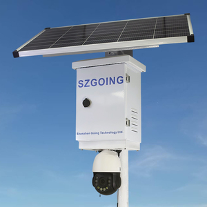 Szgoing tốt nhất 12MP thương mại năng lượng mặt trời cctv Hệ thống an ninh không dây <span class=keywords><strong>IP</strong></span> PTZ máy ảnh 4 gam âm thanh GSM khe cắm thẻ Sim với năng lượng mặt trời bảng điều khiển - Product Image 1
