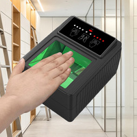 Lecteur d'empreintes digitales de bureau anti-vandalisme, USB, biométrique, pour l'enregistrement et l'exportation des programmes d'identification nationale