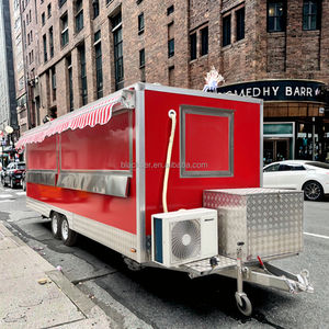 Пищевой киоск наружные прицепы полностью оборудованный грузовик с полностью оборудованной кухней, концессионный прицеп - Product Image 3