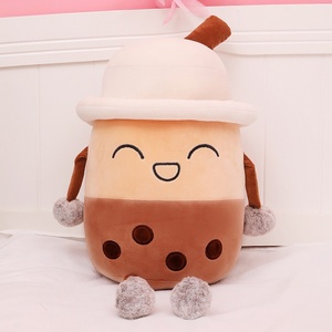 <span class=keywords><strong>Tiktok</strong></span>, superventas, taza de té de perlas grandes de la leche, almohada, juguete de peluche, simulación Unisex, taza de té de la leche, muñeco de peluche para niñas y niños - Product Image 4