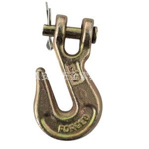 Crochet en corne de bœuf en acier allié galvanisé forgé pour la fabrication automobile et les opérations en usine - Product Image 2