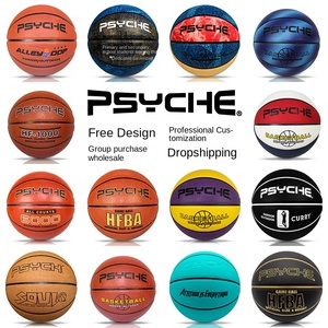 PSYCHE Basketball PU/microfibre taille 7 résistant à l'usure pour l'extérieur pour étudiants et adultes entraînement sportif HF567 - Product Image 4
